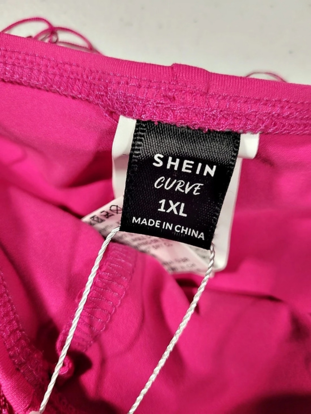 SHEIN Fringe Mini Skort in Pink 1XL - Picture 2 of 4